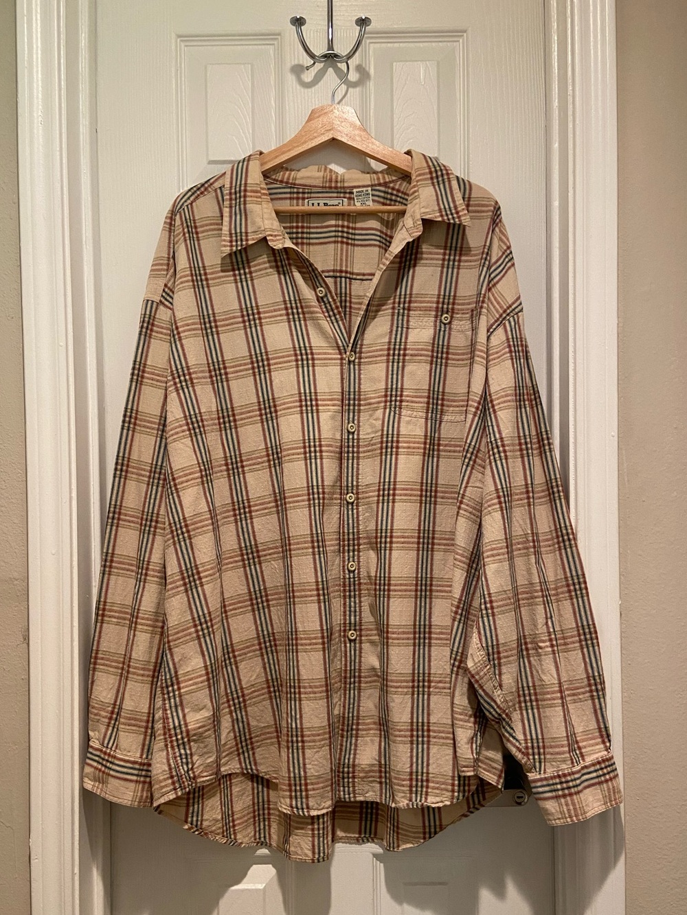 Vintage L.L.Bean Plaid Button Down